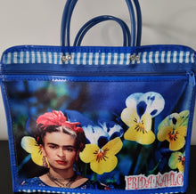 Afbeelding in Gallery-weergave laden, Frida Kahlo tas blauw

