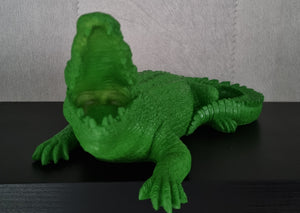 Spaarpot krokodil groen