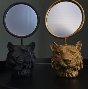 Spiegel tijger goud