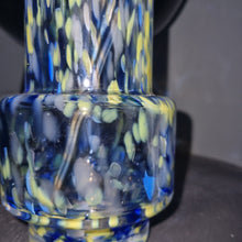 Afbeelding in Gallery-weergave laden, Mondgeblazen Fidrio confetti vaas blauw/groen
